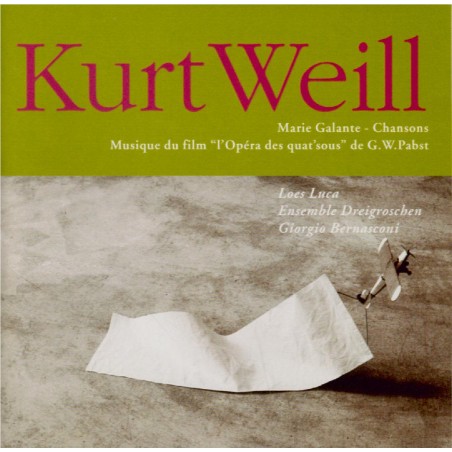 WEILL - Bernasconi - Marie galante : mélodies..